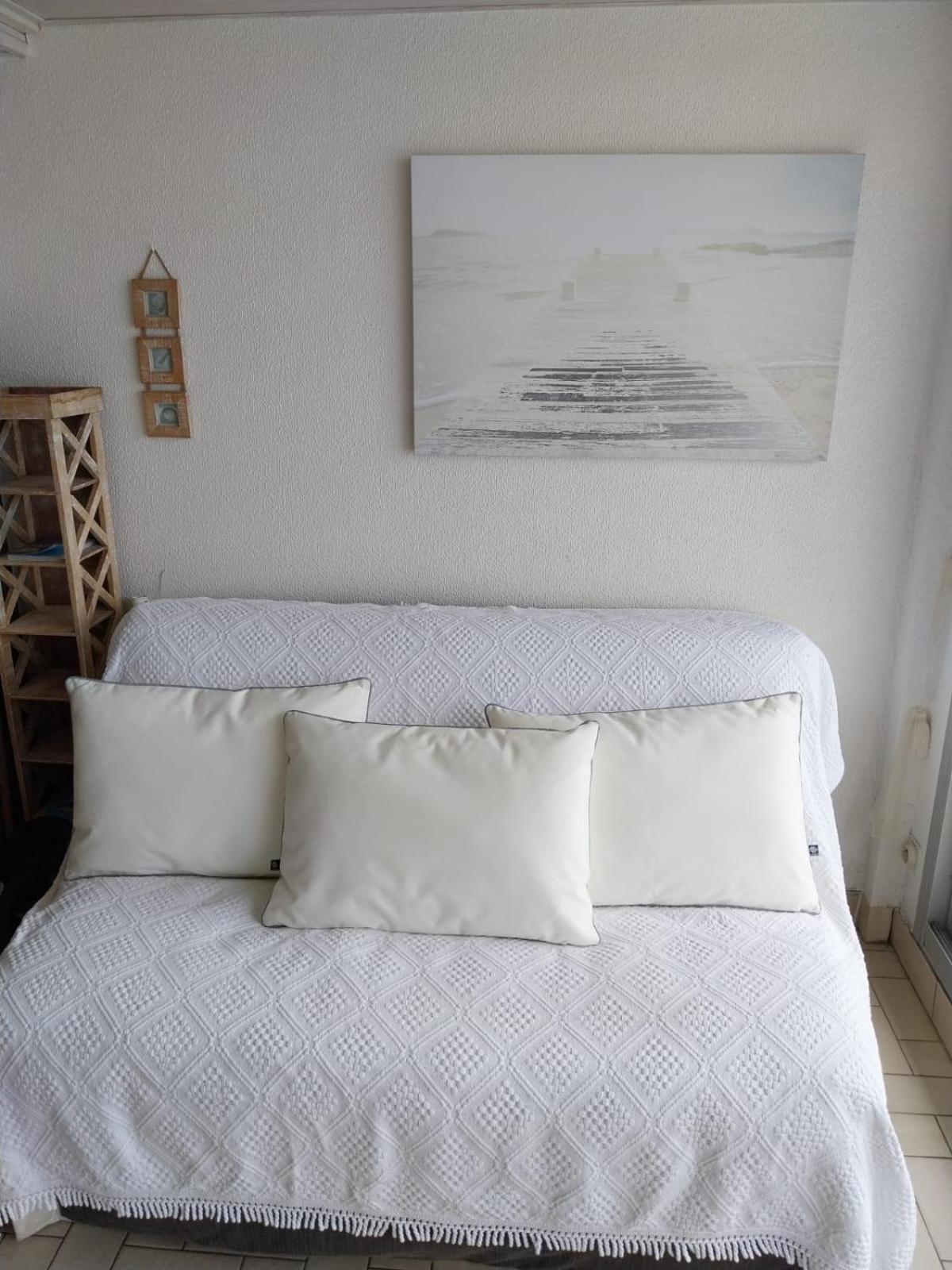 Appartement Vue Mer Exceptionnelle A 100M Tres Belle Plage 圣吉勒达德吕伊 外观 照片
